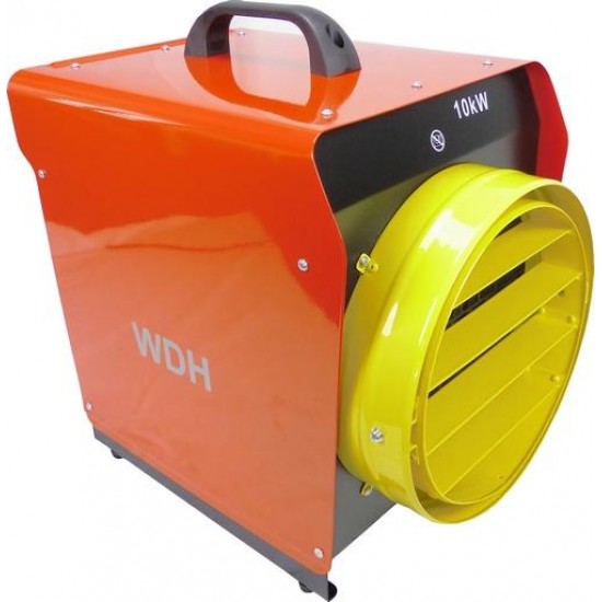 WDH BGP10S 10 kW Légcsatornázható elektromos hősugárzó, fűtőventilátor 